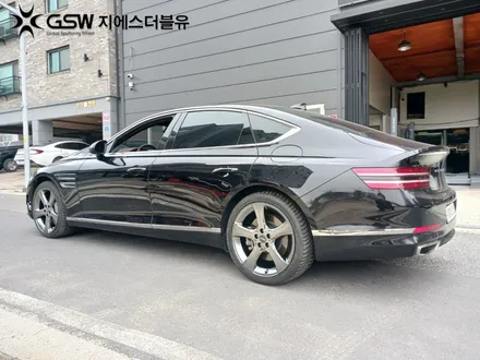 대전 휠복원 제네시스 G80 20인치휠 상처로 인한 휠복원 작업 후기 / 대전 유성구 복용동