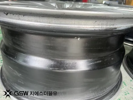 대전 휠수리 제네시스 GV80 페이스리프트 22인치휠 다이아컷팅 수리 작업 후기 / 대전 유성구 복용동