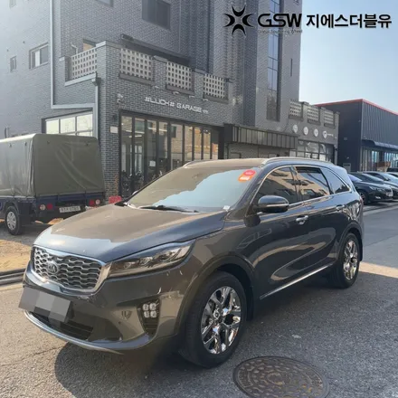 쏘렌토 19인치휠 화이트크롬 대전휠도색 작업 후기 / 대전 유성구 복용동
