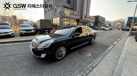 에쿠스 19인치휠 반광 스크래치 분당 휠복원 / 대전 유성구 복용동