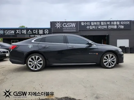 쉐보레 올뉴 말리부 19인치휠 반광 스크래치 청주 휠복원 / 대전 유성구 복용동