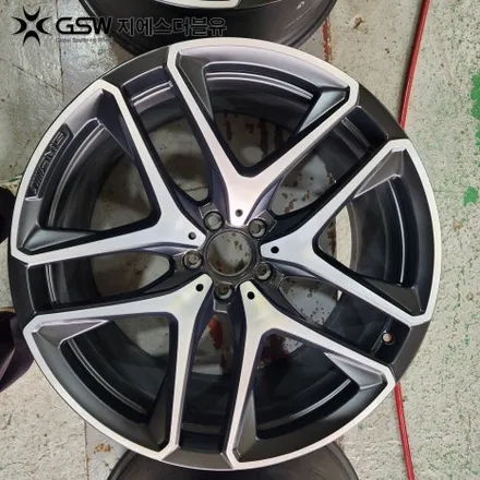 강남 휠복원 벤츠 GLE53 AMG 21인치휠 다이아컷팅 작업 후기 / 대전 유성구 복용동