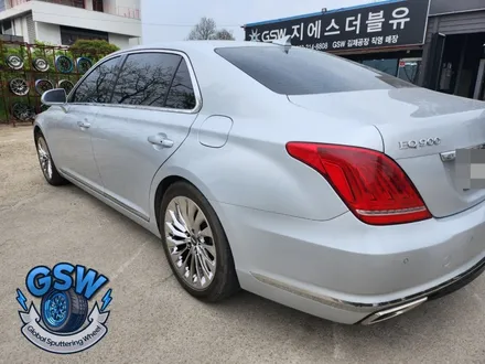 대전 제네시스 EQ900 19인치 순정휠 화이트크롬 작업 후기~! / 대전 유성구 복용동