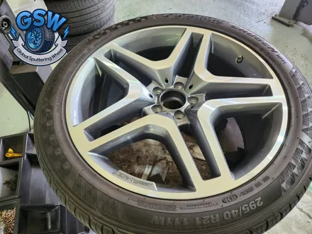 대전 벤츠 휠 복원 GLS 350D 21인치 작업 방법은? / 대전 유성구 복용동