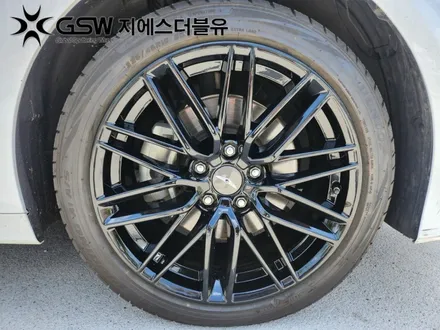 남양주 휠도색 제네시스 G70 18인치휠 블랙유광 크롬 휠도색 작업 후기 / 대전 유성구 복용동