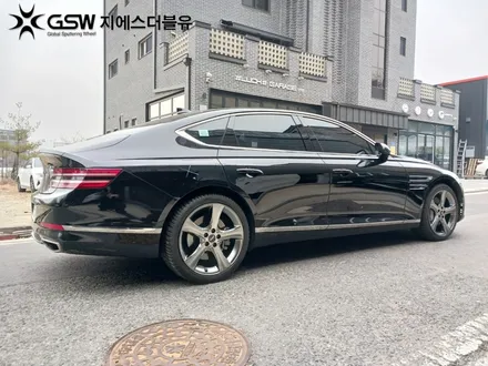 대전 휠복원 제네시스 G80 20인치휠 상처로 인한 휠복원 작업 후기 / 대전 유성구 복용동