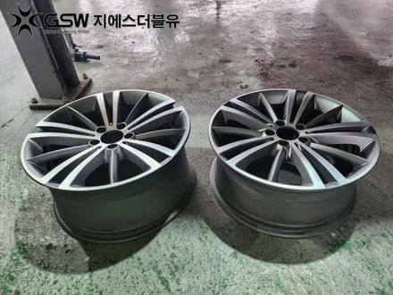 대전 벤츠 휠복원 CLS400D 19인치휠 다이아컷팅 휠복원 잘하는 업체! 지에스 더블유! / 대전 유성구 복용동