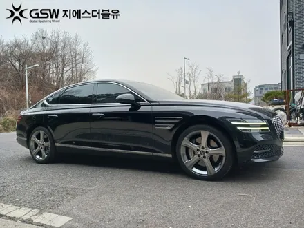 대전 휠복원 제네시스 G80 20인치휠 상처로 인한 휠복원 작업 후기 / 대전 유성구 복용동