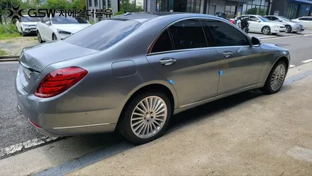 자동차 휠 복원 벤츠 S350 순정 19인치 휠 수리장착 작업 후기 / 대전 유성구 복용동