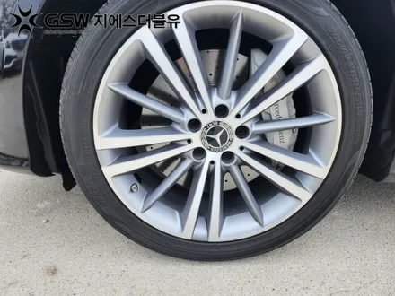 대전 벤츠 휠복원 CLS400D 19인치휠 다이아컷팅 휠복원 잘하는 업체! 지에스 더블유! / 대전 유성구 복용동