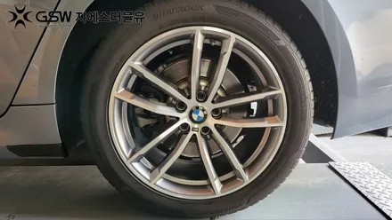 BMW 휠복원 5시리즈 컷팅 휠복원 잘하는 업체! 지에스더블유! / 대전 유성구 복용동