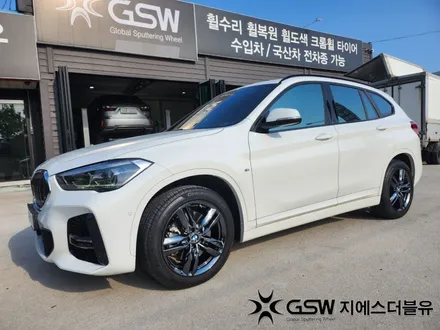 당진 BMW X1 18인치휠 블랙크롬 휠도색 작업 후기 / 대전 유성구 복용동