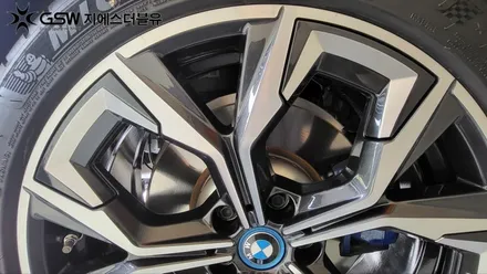 청주 BMW 휠복원 I4 19인치휠 다이아컷팅 휠복원 작업 후기 / 대전 유성구 복용동