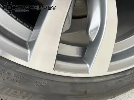 세종 BMW X5 20인치휠 다이아컷팅 휠복원 작업 후기 / 대전 유성구 복용동