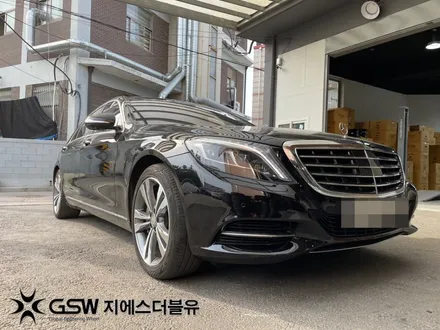 벤츠 S500 19인치휠 컷팅휠 부산 휠복원 / 대전 유성구 복용동