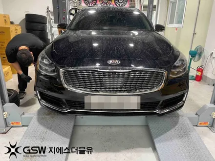 [봉담휠복원] 기아 K9 19인치 휠분체도장 복원 장착 후기 / 대전 유성구 복용동