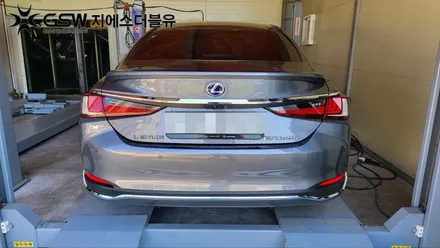 대전 렉서스 ES300h 휠복원 18인치 반광 스크래치 복원장착 작업! / 대전 유성구 복용동