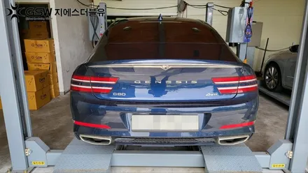 제네시스 G80 19인치 자동차휠 복원 가격 최저가 업체 추천드립니다! / 대전 유성구 복용동