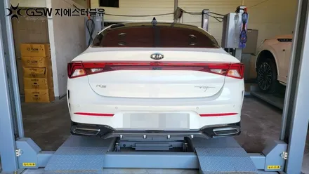 [청주 휠수리] 기아 K5 DL3 18인치 휠 스크래치로 인한 다이아컷팅 휠복원 작업입니다. / 대전 유성구 복용동