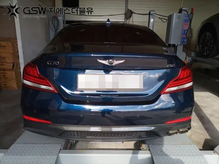 천안 휠도색 제네시스 G70 19MY 18인치휠 특별한 블랙반무광 도색 작업 방법! / 대전 유성구 복용동