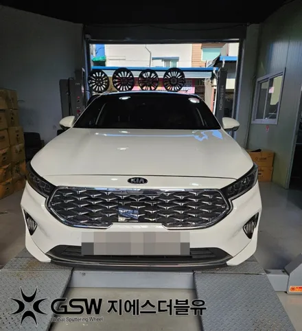 경기광주 휠복원 기아 K7 프리미어 19인치휠 반광 스크래치 복원 작업 / 대전 유성구 복용동