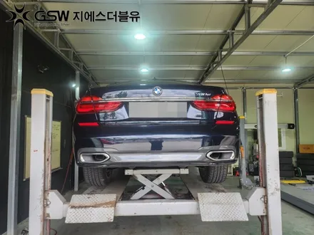 BMW 휠복원 740D 19인치휠 다이아컷팅 복원 작업 / 대전 유성구 복용동