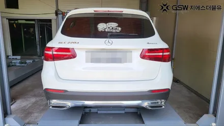 서울 벤츠 휠복원 GLC 220D 19인치휠 다이아컷팅 휠복원 작업 후기 / 대전 유성구 복용동