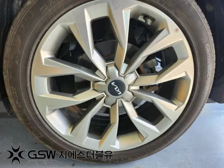 대전 휠도색 쏘렌토 MQ4 20인치휠 블랙유광 작업 후기 / 대전 유성구 복용동