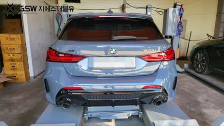 자동차휠복원비용 BMW M135I 19인치 컷팅휠 작업 / 대전 유성구 복용동