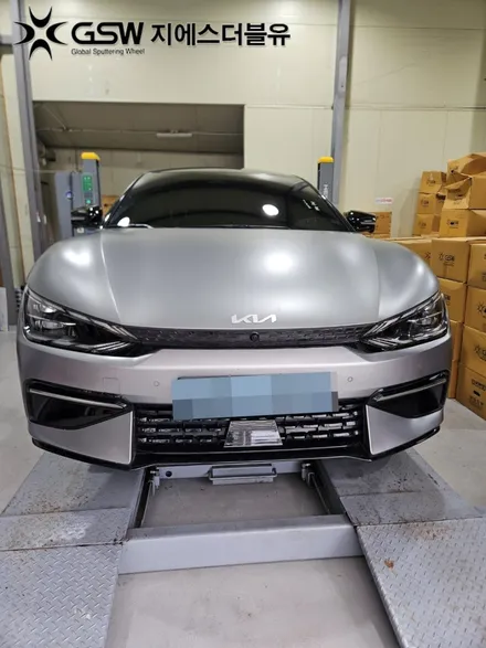 기아 EV6 GT LINE 20인치 다이아컷팅 대전휠복원 / 대전 유성구 복용동
