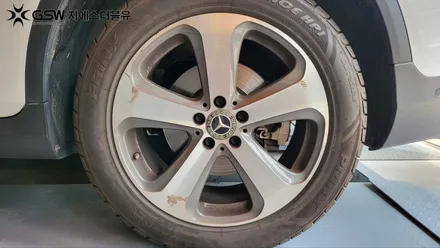 벤츠휠복원 GLS 220D 19인치휠 다이아컷팅 작업 후기 / 대전 유성구 복용동