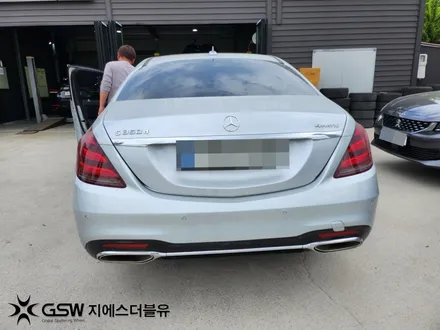 벤츠 휠복원 S350D 19인치휠 잘하는 업체! GSW! / 대전 유성구 복용동