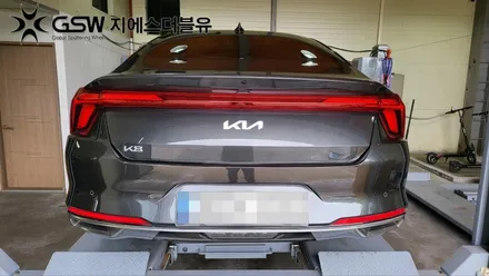 기아 K8 18인치휠 다이아컷팅 휠수리 작업 후기 / 대전 유성구 복용동