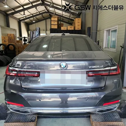 BMW 730LD 20인치휠 다이아컷팅 대전 휠복원 작업 후기 / 대전 유성구 복용동