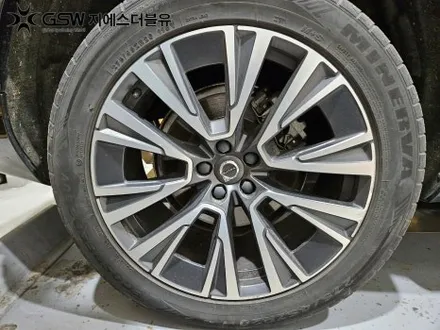 수원 볼보 XC90 20인치 다이아컷팅 순정휠 그대로 휠복원 완료! / 대전 유성구 복용동