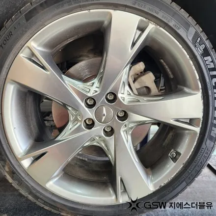 스크래치 걱정 끝! GV80 22인치 휠 광주 GSW에서 변신 완료 / 대전 유성구 복용동