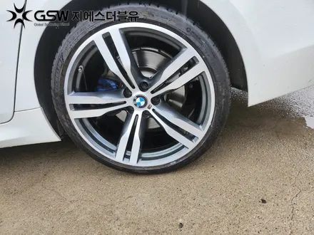 BMW 5시리즈 20인치휠 분당 휠복원 다이아컷팅 복원 잘하는 업체 소개해 드립니다! / 대전 유성구 복용동