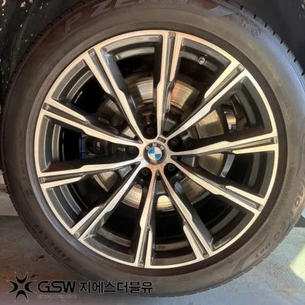 대구 휠복원 BMW X5 20인치휠 다이아컷팅 작업 후기 / 대전 유성구 복용동