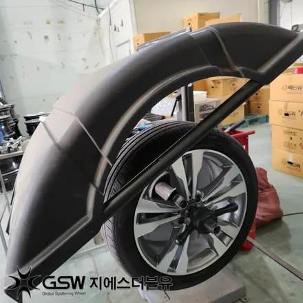 벤츠 휠복원 S500 19인치휠 다이아컷팅 청주 휠복원 / 대전 유성구 복용동