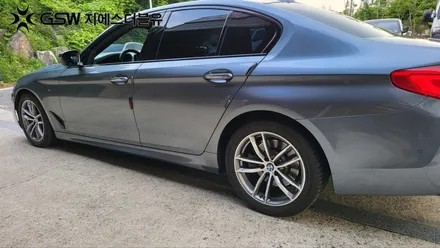BMW 휠복원 5시리즈 컷팅 휠복원 잘하는 업체! 지에스더블유! / 대전 유성구 복용동