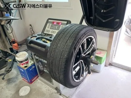 BMW 휠도색 520D 18인치휠 블랙크롬 대전 휠도색 / 대전 유성구 복용동