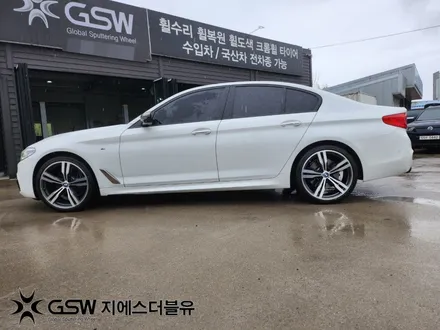 BMW 5시리즈 20인치휠 분당 휠복원 다이아컷팅 복원 잘하는 업체 소개해 드립니다! / 대전 유성구 복용동