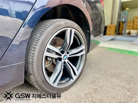 대구 휠복원 BMW G바디 750LI 20인치휠 다이아컷팅 잘하는 업체! GSW! / 대전 유성구 복용동