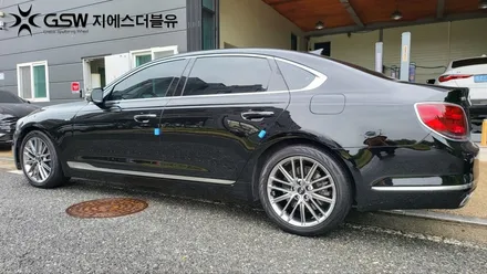 휠복원 기아 K9 19인치휠 반광 스크래치 작업 후기 / 대전 유성구 복용동