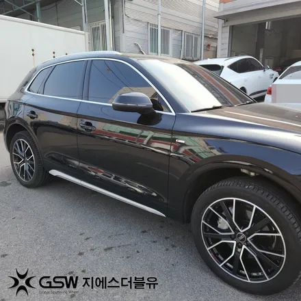 아우디 Q5 20인치휠 다이아컷팅 청주 휠복원 / 대전 유성구 복용동