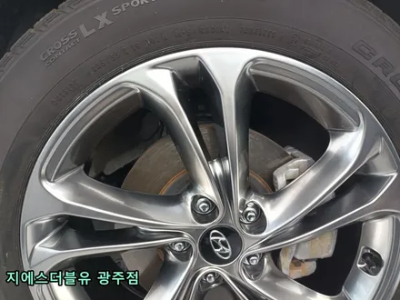산타페 19인치 스퍼터링 광주 휠복원 및 휠도색 / 대전 유성구 복용동