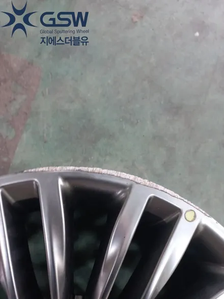 기아 K9 19인치 휠복원 스퍼터링 휠도색 작업 지에스더블유 광주점 / 대전 유성구 복용동