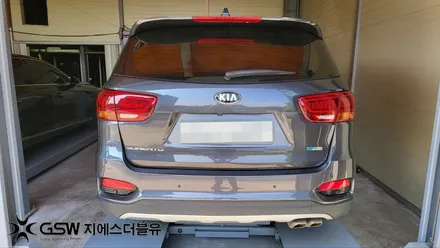 대전 더뉴쏘렌토 19인치 화이트크롬 휠 도색 작업 방법은? / 대전 유성구 복용동