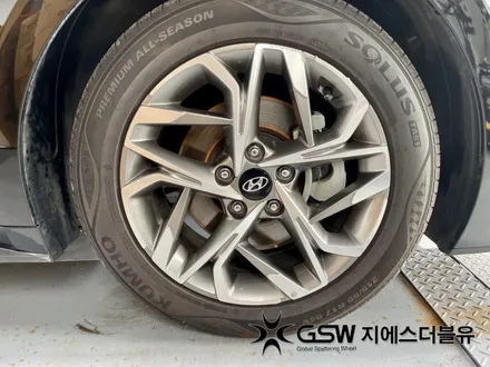 대전 쏘나타 휠복원 17인치 휠분체도장 컷팅 휠 복원 잘하는 곳! / 대전 유성구 복용동