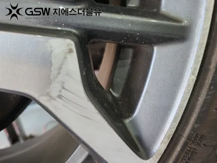 대전 셀토스 휠복원 18인치휠 상처로 인한 다이아컷팅 휠복원 작업 후기 / 대전 유성구 복용동